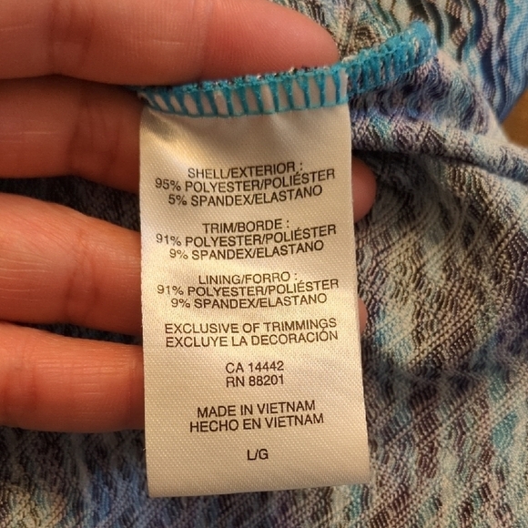 MPG Mondetta Performance Gear Women's Travel Dress – Heather Blue – Size Large - Picture 5 of 7